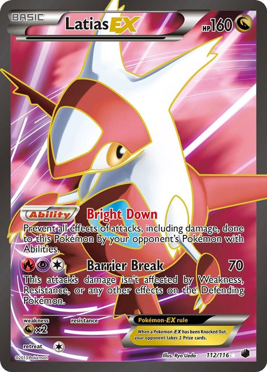 Latias EX (112 Full Art) - 112 (Foil) Near Mint_Foil