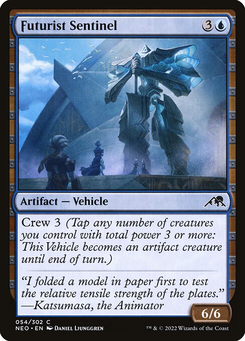 Futurist Sentinel NEO #54 Non-Foil