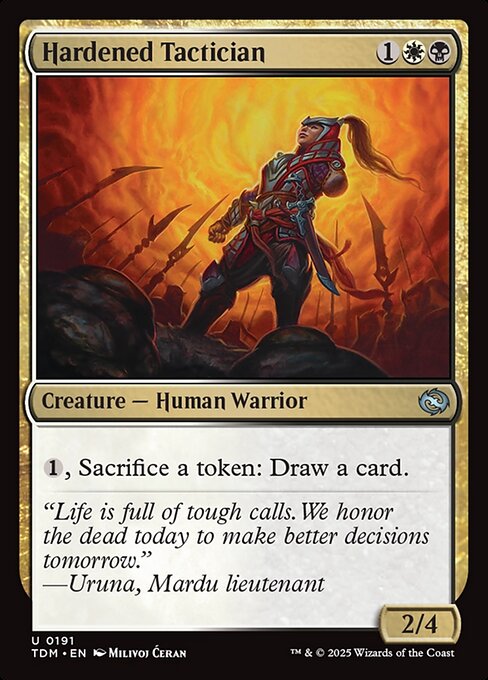 Hardened Tactician - 191 (Normal) Near Mint_Non-Foil