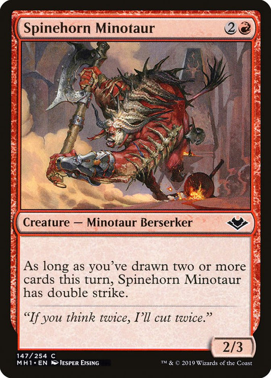 Spinehorn Minotaur (MH1 147)