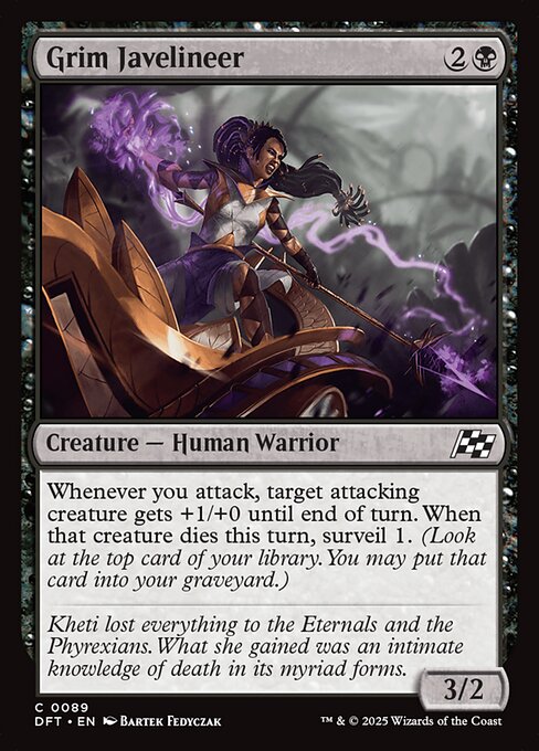Grim Javelineer - 89 (Normal) Near Mint_Non-Foil
