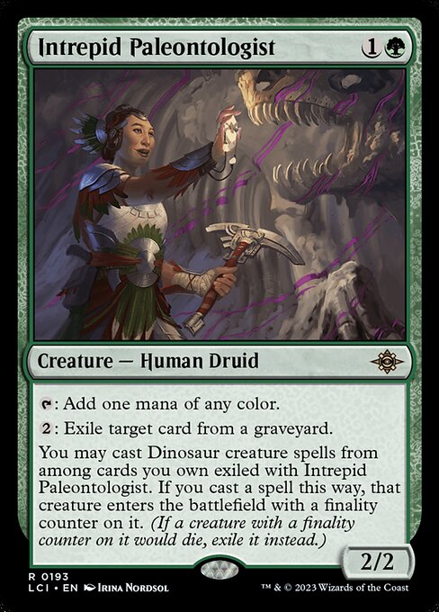 Intrepid Paleontologist LCI #193 Non-Foil