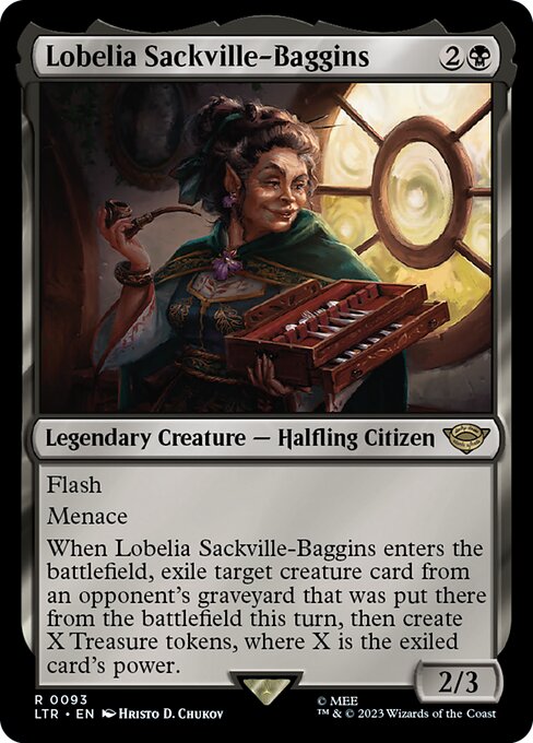 Lobelia Sackville-Baggins - 93 (Normal) Near Mint_Non-Foil