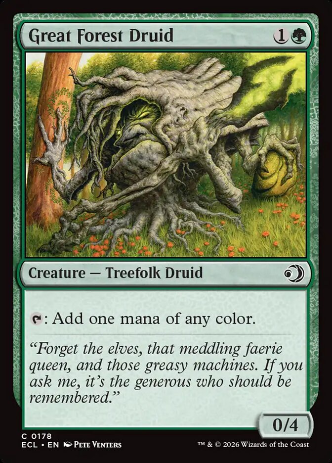 Great Forest Druid - 178 (Foil)