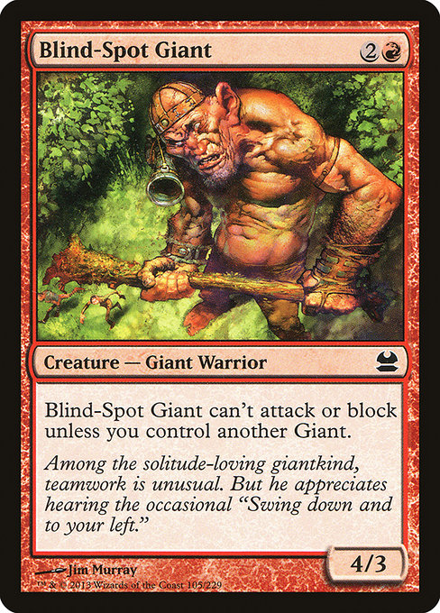 Blind-Spot Giant - 105 (Normal) Near Mint_Non-Foil