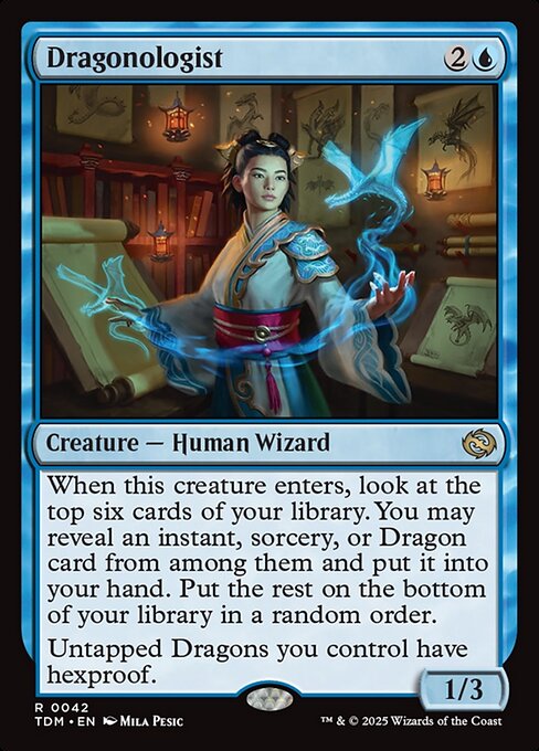 Dragonologist - 42 (Normal) Near Mint_Non-Foil