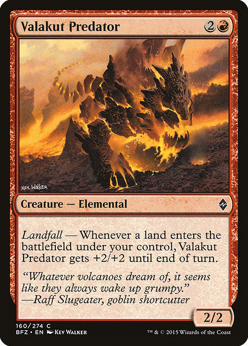 Valakut Predator - 160 (Normal) Near Mint_Non-Foil