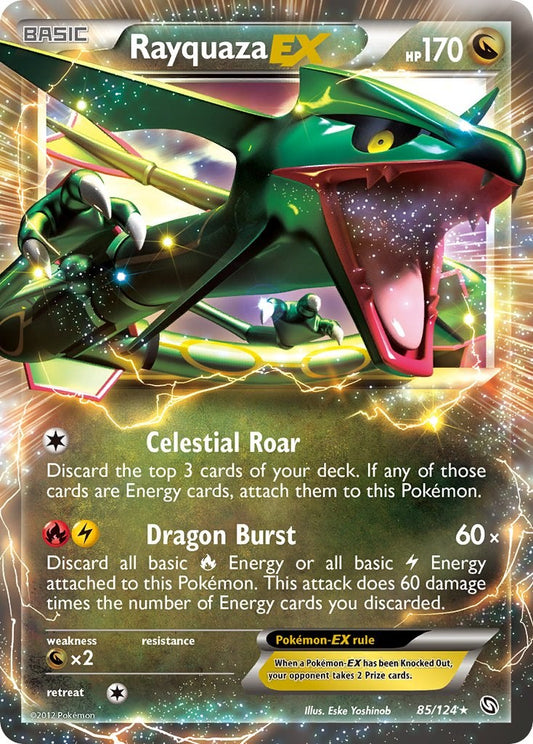 Rayquaza EX - 85/124 (Holo)