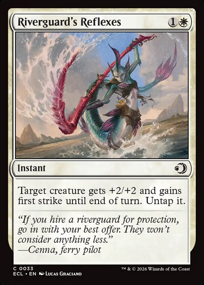 Riverguard's Reflexes - 33 (Foil)