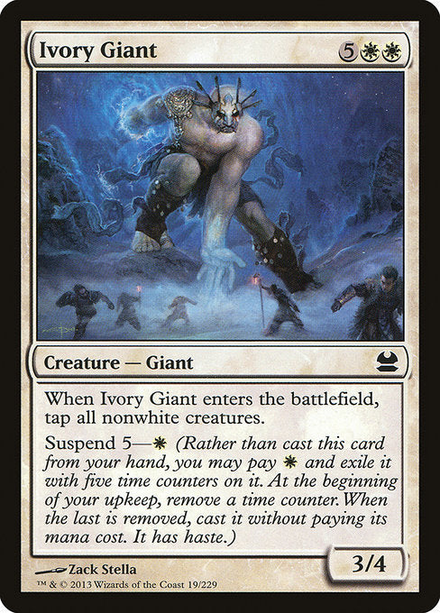 Ivory Giant - 19 (Normal) Near Mint_Non-Foil