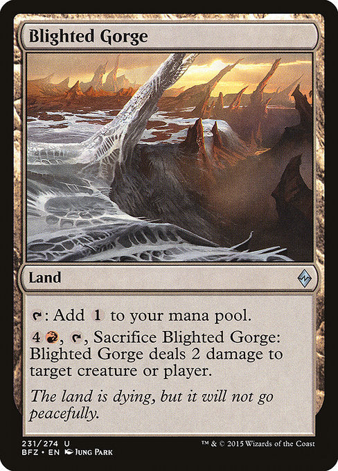 Blighted Gorge - 231 (Normal) Near Mint_Non-Foil