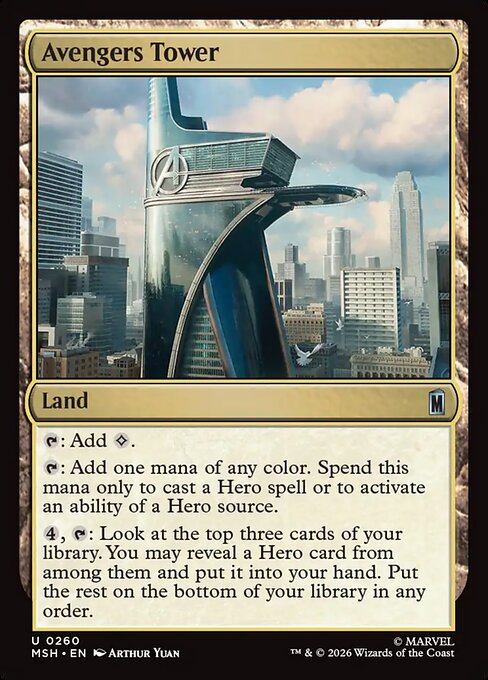 Avengers Tower - 260 (Foil)