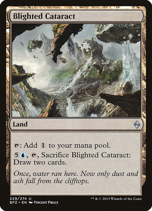 Blighted Cataract - 229 (Normal) Near Mint_Non-Foil