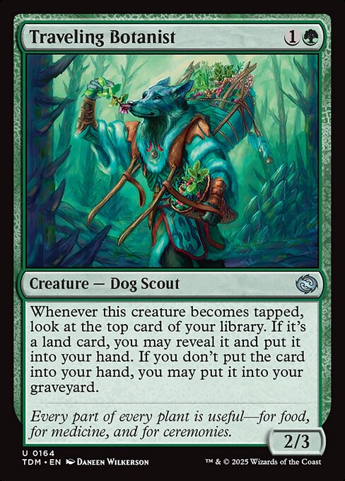 Traveling Botanist - 164 (Normal) Near Mint_Non-Foil