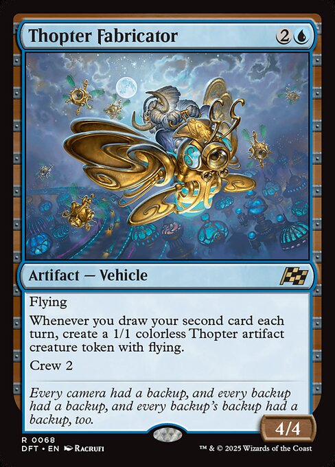 Thopter Fabricator - 68 (Foil) Near Mint_Foil