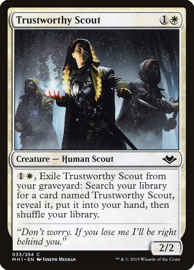 Trustworthy Scout (MH1 33)