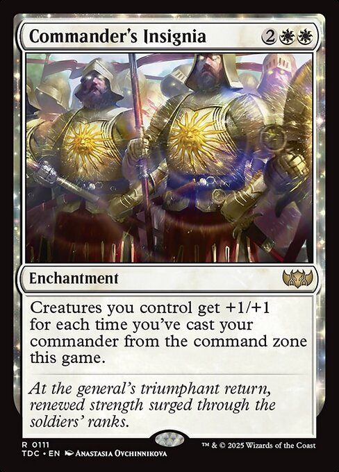 Commander's Insignia TDC #111 Non-Foil