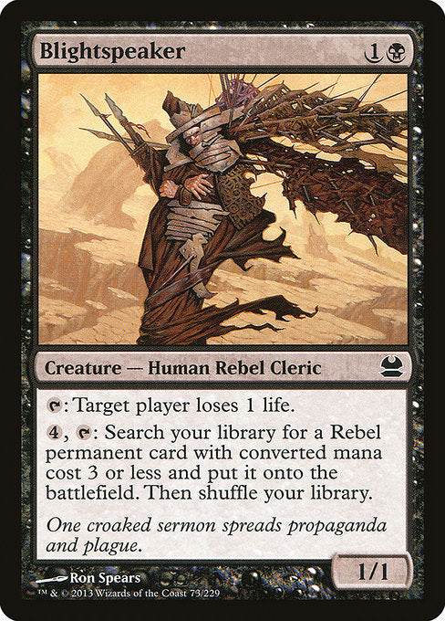 Blightspeaker - 73 (Normal) Near Mint_Non-Foil