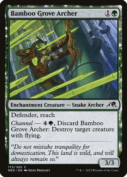 Bamboo Grove Archer NEO #173 Non-Foil