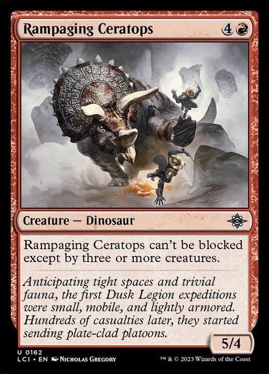 Rampaging Ceratops - 162