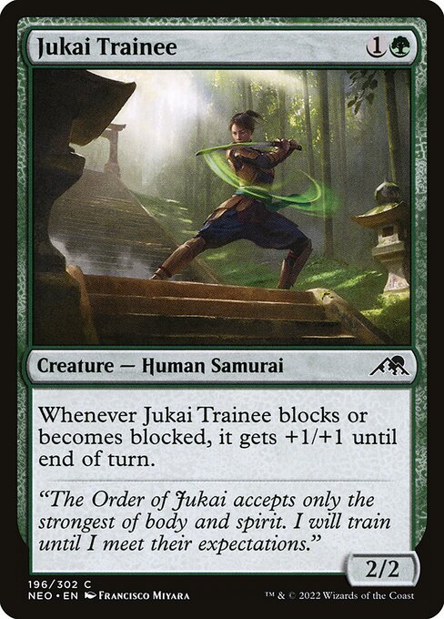 Jukai Trainee NEO #196 Non-Foil