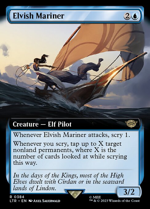 Elvish Mariner - 384 (Normal) Near Mint_Non-Foil