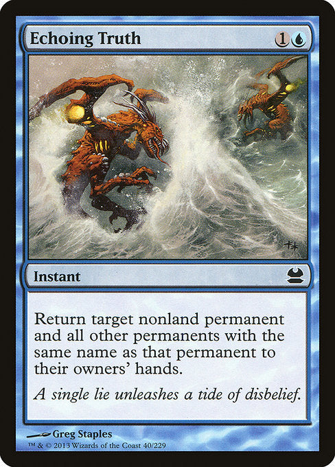 Echoing Truth - 40 (Normal) Near Mint_Non-Foil
