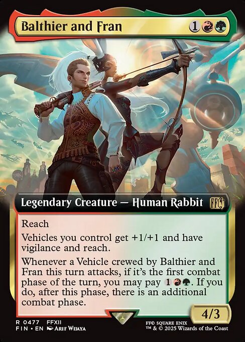Balthier and Fran - 477 (Normal) Near Mint_Non-Foil
