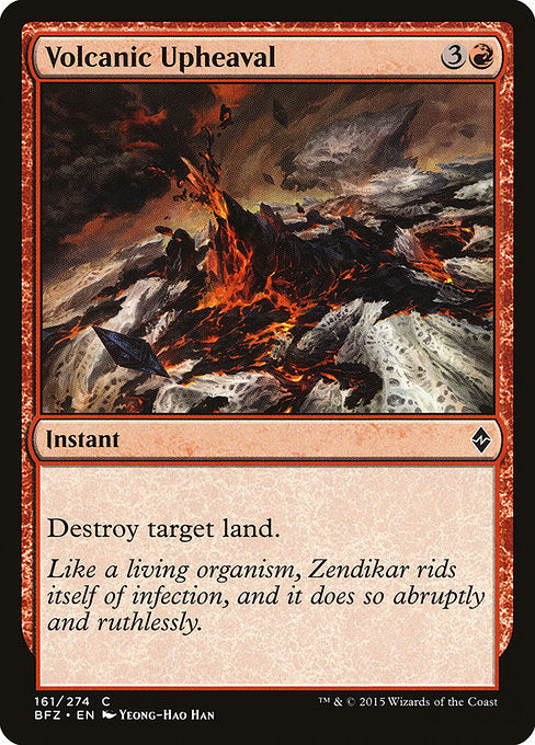 Volcanic Upheaval - 161 (Normal) Near Mint_Non-Foil