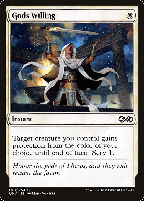 Gods Willing - 18 (Normal) Near Mint_Non-Foil