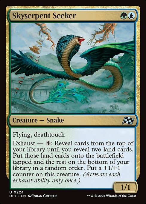 Skyserpent Seeker - 224 (Normal) Near Mint_Non-Foil