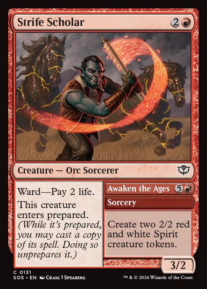 Strife Scholar // Awaken the Ages - 131 (Foil)