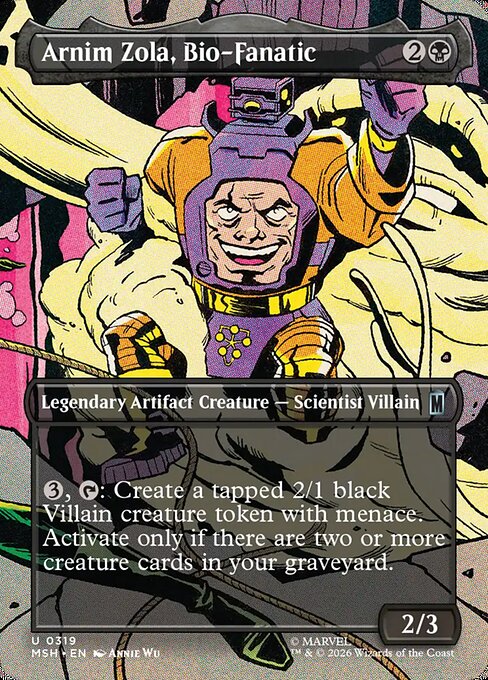 Arnim Zola, Bio-Fanatic - 319 (Foil)