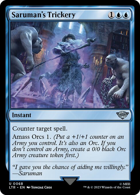 Saruman's Trickery - 68 (Normal) Near Mint_Non-Foil