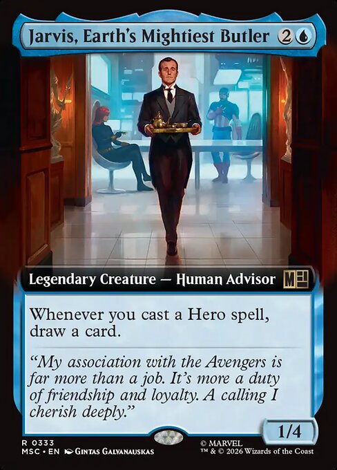 Jarvis, Earth's Mightiest Butler - 333 (Non-Foil)