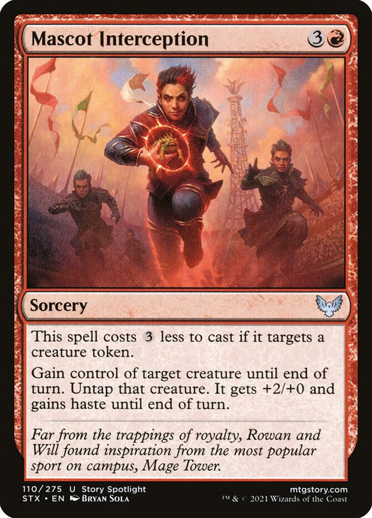 Mascot Interception - 110 (Foil)
