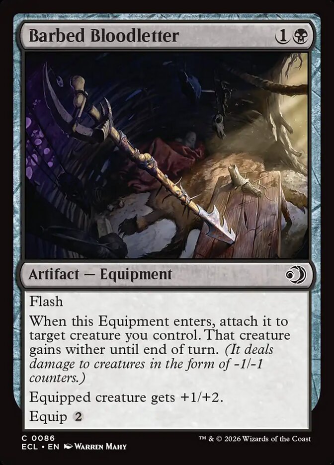 Barbed Bloodletter - 86 (Foil)