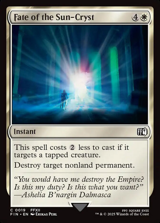 Fate of the Sun-Cryst - 19 (Foil) (JP)