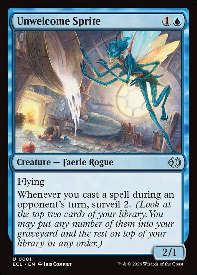 Unwelcome Sprite - 81 (Foil)