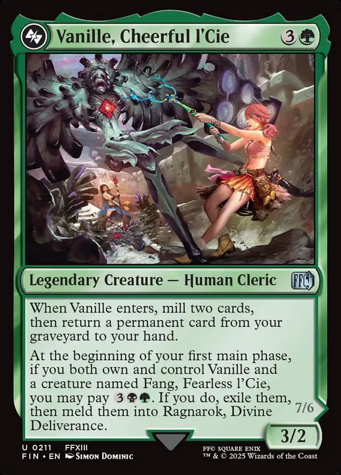 Vanille, Cheerful l'Cie - 211 (Foil) (JP)