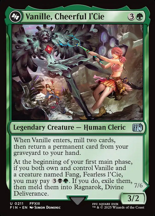 Vanille, Cheerful l'Cie - 211 (Foil) (JP)