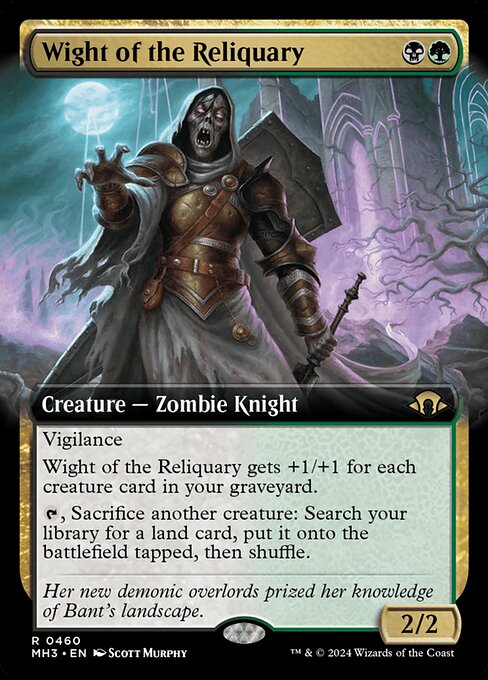 Wight of the Reliquary - 460 (Normal) Near Mint_Non-Foil