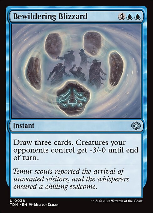 Bewildering Blizzard - 38 (Normal) Near Mint_Non-Foil