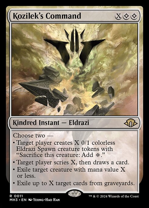 Kozilek's Command - 11 (Foil) Near Mint_Foil