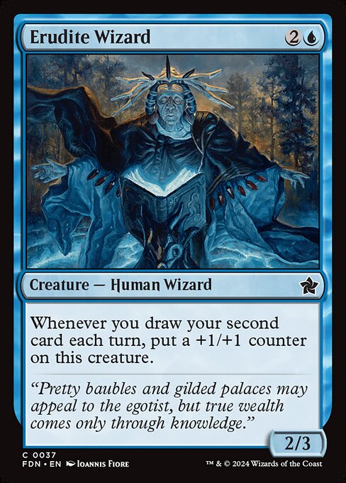 Erudite Wizard (Non Foil) near_mint