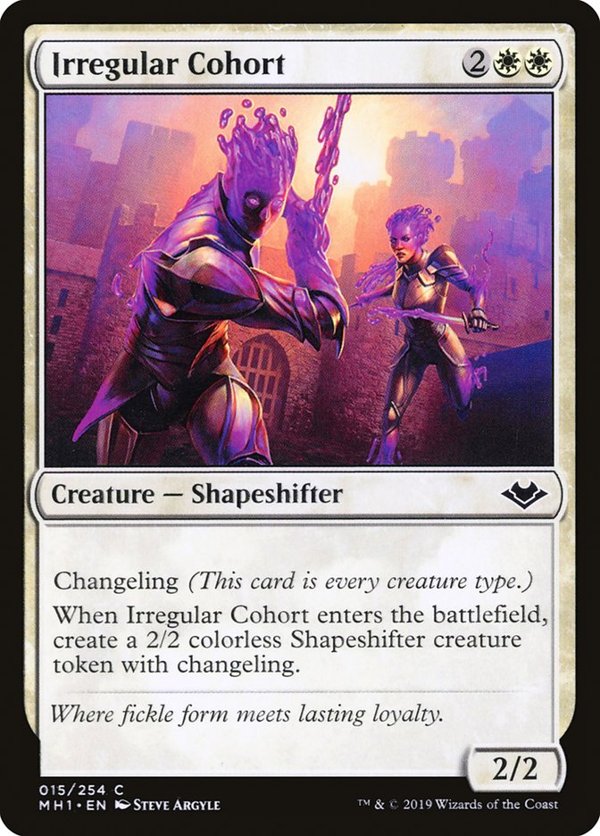 Irregular Cohort (MH1 15)