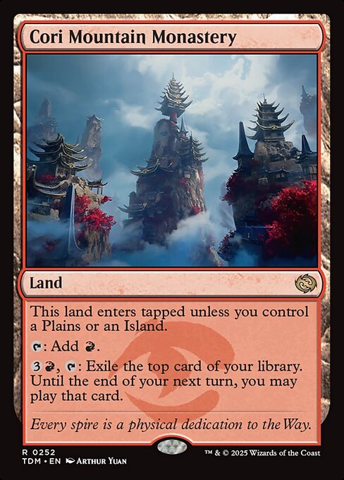 Cori Mountain Monastery - 252 (Normal) Near Mint_Non-Foil