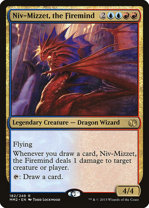 Niv-Mizzet, the Firemind MM2 #182 Non-Foil