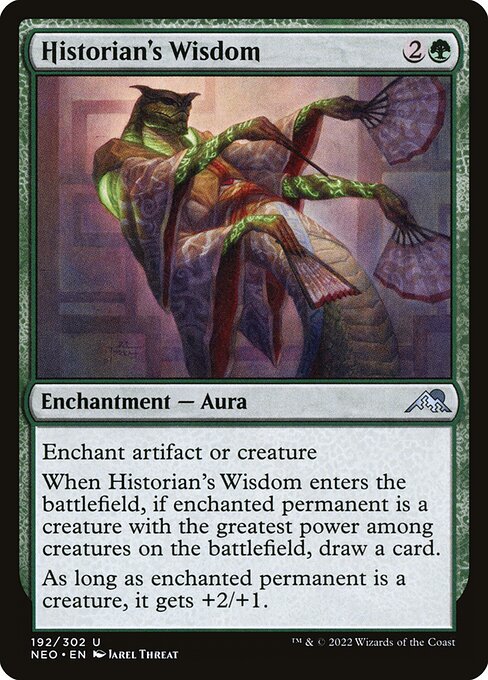 Historian's Wisdom NEO #192 Non-Foil