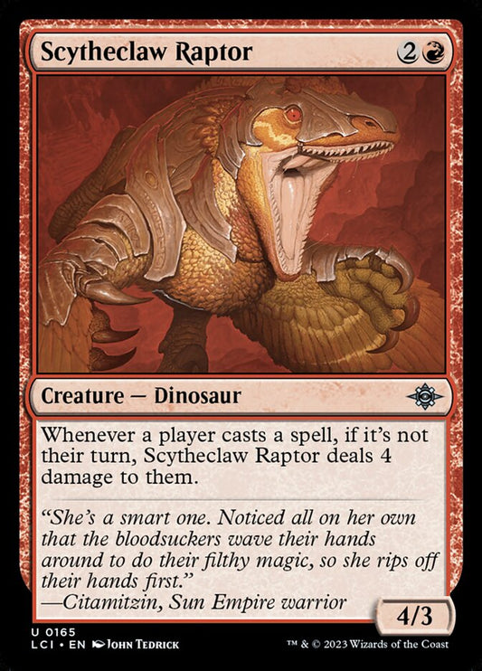 Scytheclaw Raptor - 165